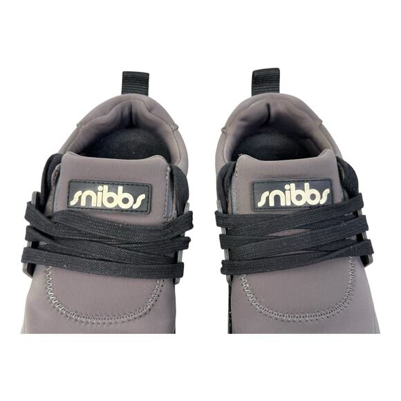 Snibbs Spacecloud 2.0 Shoes Womens 7 Grey Black Charcoal Lace Up Work Sneaker - Picture 6 of 11